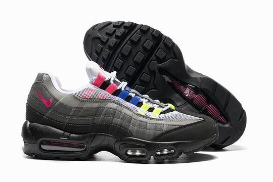 (image for) Nike Air Max 95 Grey Multi-color Men's Shoes-37